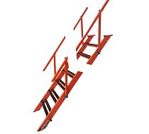 Сходни диэлектрические ТД-3,6 дп, стеклопластиковые с двумя поручнями