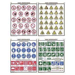 Знаки безопасности по ГОСТ 12.4.026-01