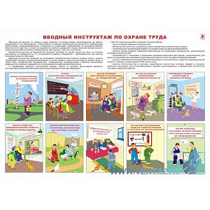 Информационный плакат Вводный инструктаж по охране труда