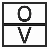 Специальный отличительный знак отходов V класса опасности